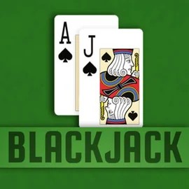 Blackjack (Relax Gaming) slot logo by Relax Gaming at Chanz Casino
