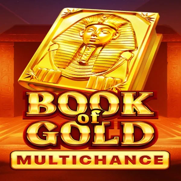 Book of Gold Multichance casino game by Playson – featured logo at Chanz Casino