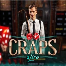 Live Craps logo – Live Casino by Evolution at Chanz Casino